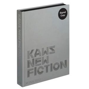 SIGNED Kaws New Fiction Limited Edition Hardcover Book